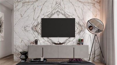 Nano Crystallized Glass TV Backdrop
